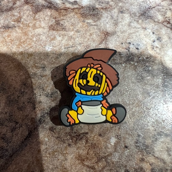 Pumpkin Scarecrow Croc Charm - 3/$8 - Picture 2 of 2